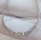 The Graduata Drop Diamond Necklace