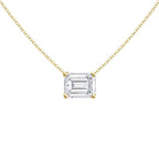 Emerald Diamond Pendant