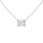 Emerald Diamond Pendant