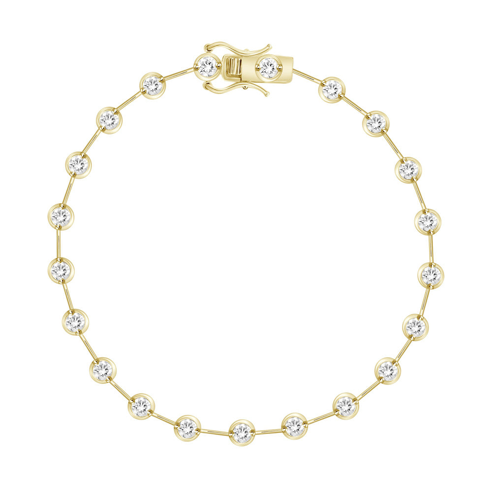 Floating Diamond Bracelet