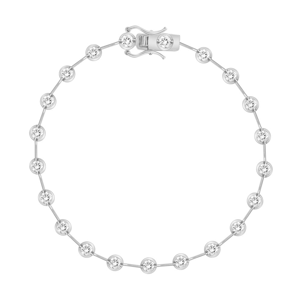Floating Diamond Bracelet