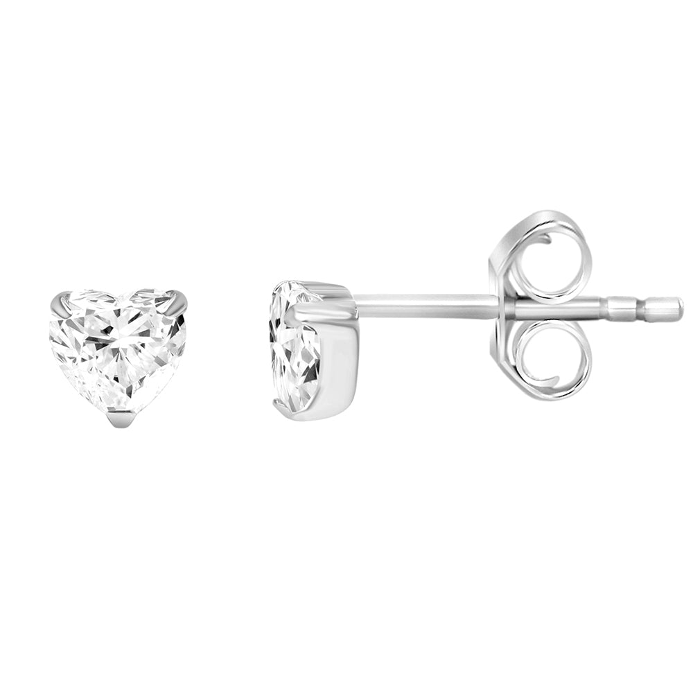 Heart Solaria Stud