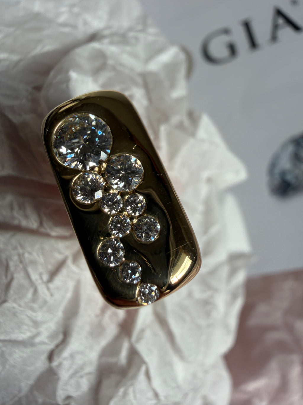 The Diamond Drop Ring