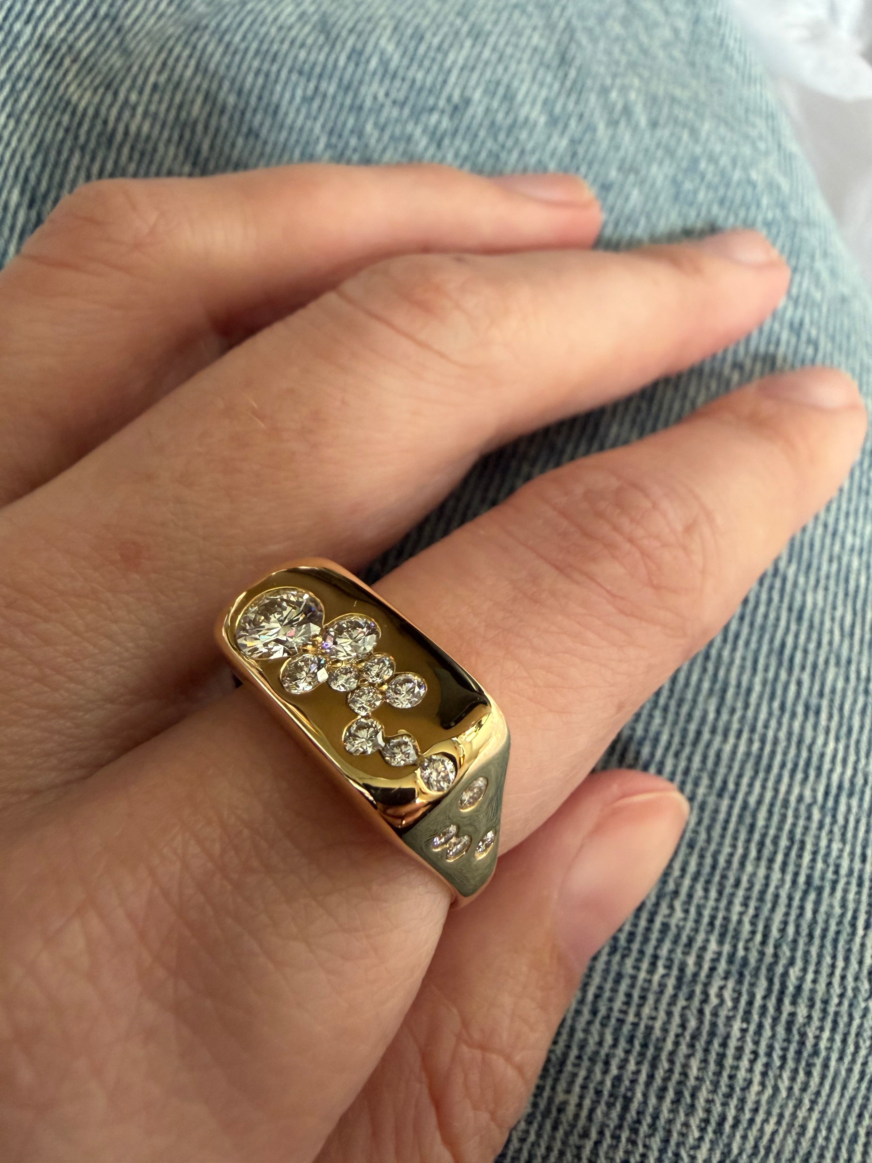The Diamond Drop Ring