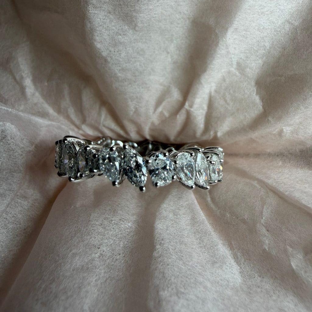 Trinity Cut Eternity Ring