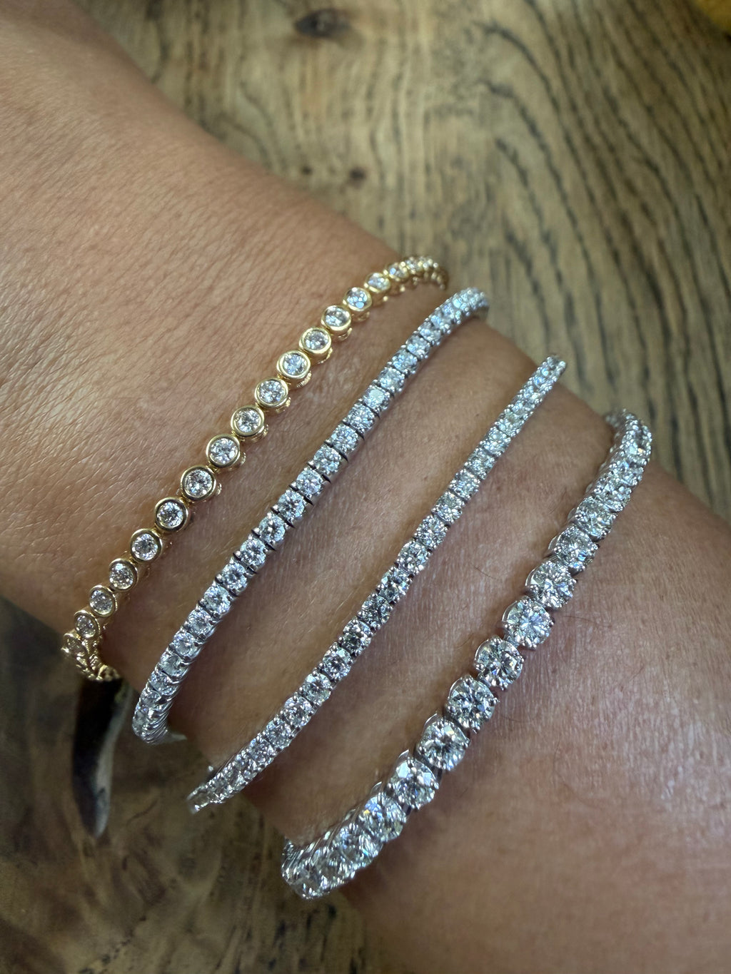 Tennis Bracelet - 4 Prong • 6 Carat