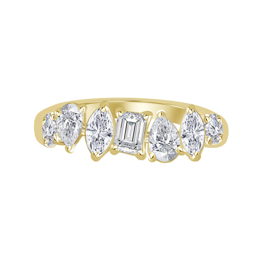 Mosaic Crown Ring