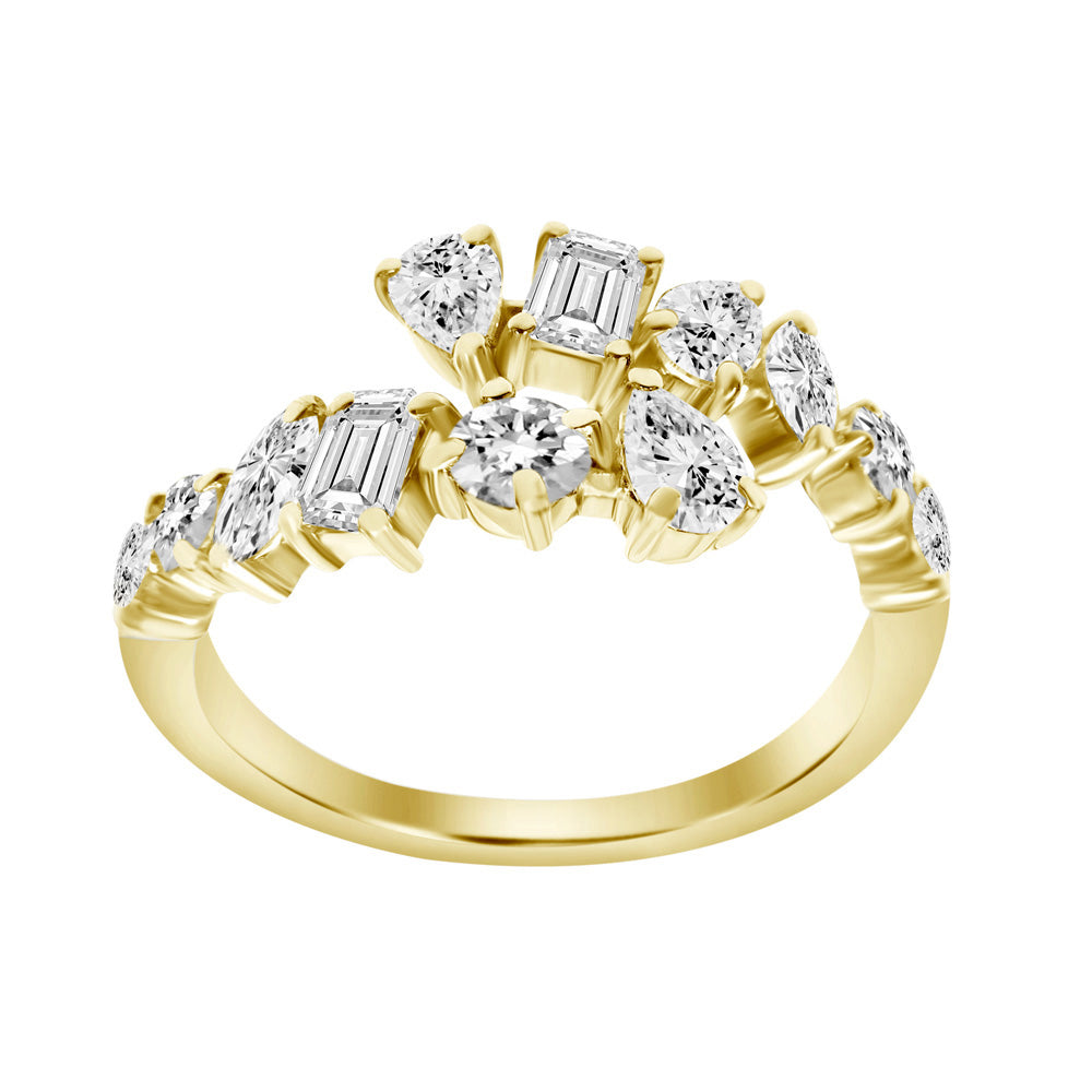 Mosaic Diamond Ring