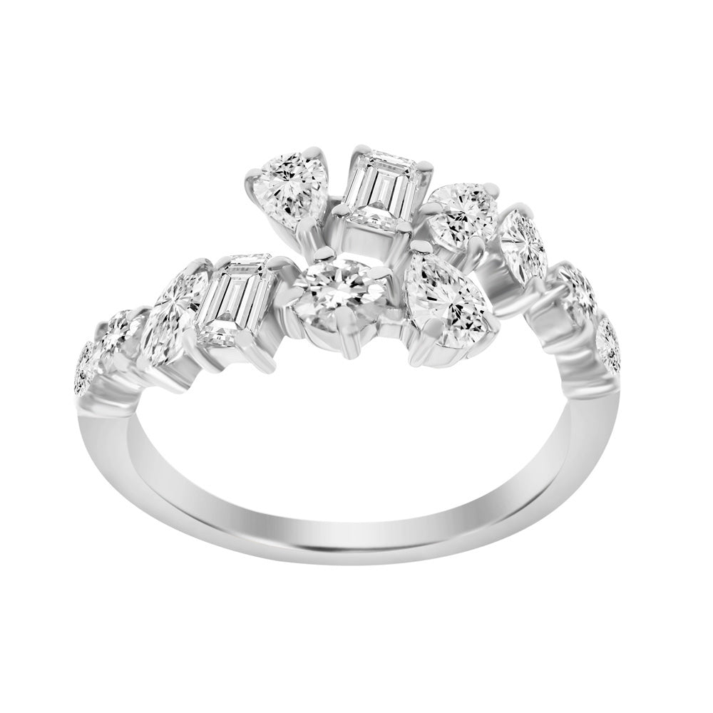 Mosaic Diamond Ring