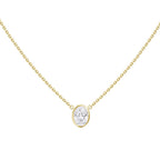 Oval Bezel Pendant