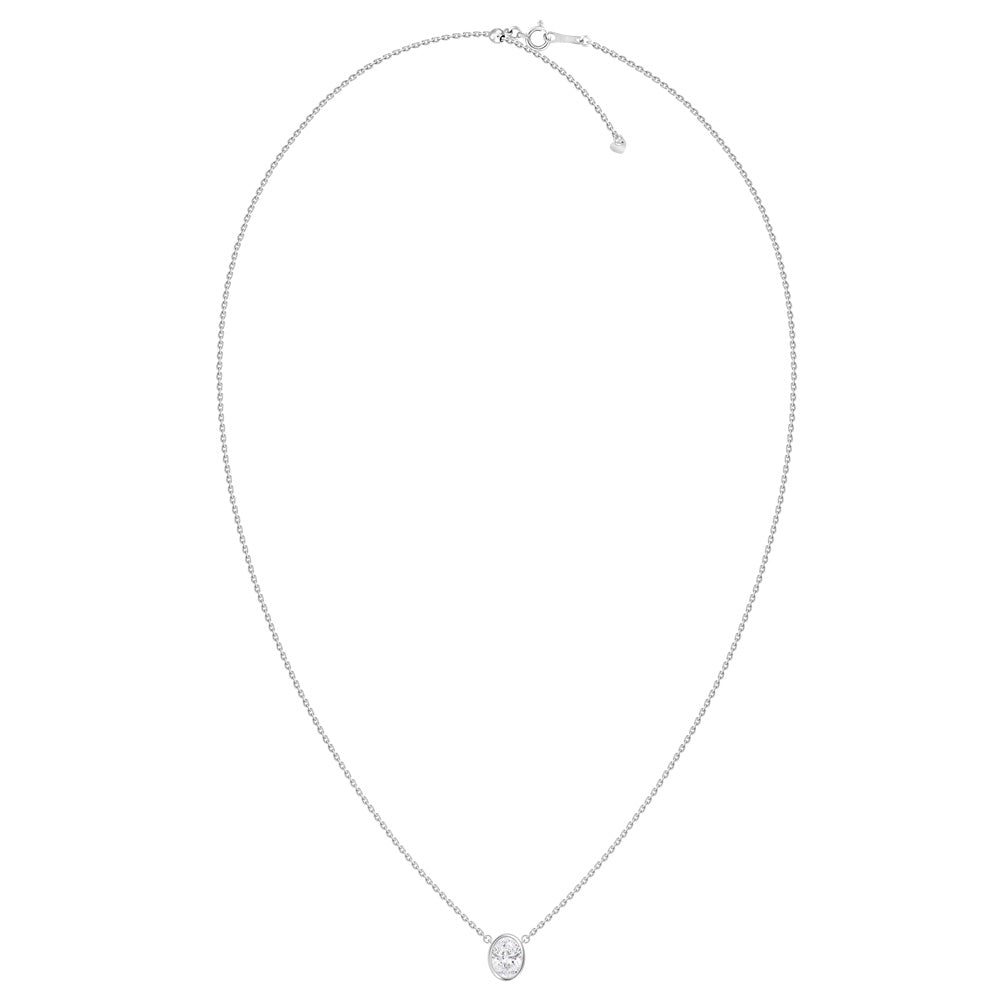 Oval Bezel Pendant