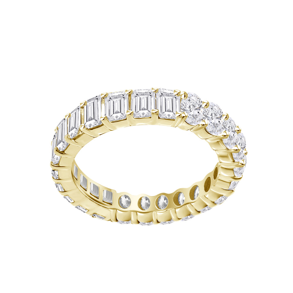 Oval Emerald Eternity