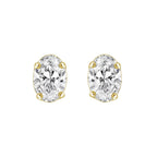 Oval Solaria Stud