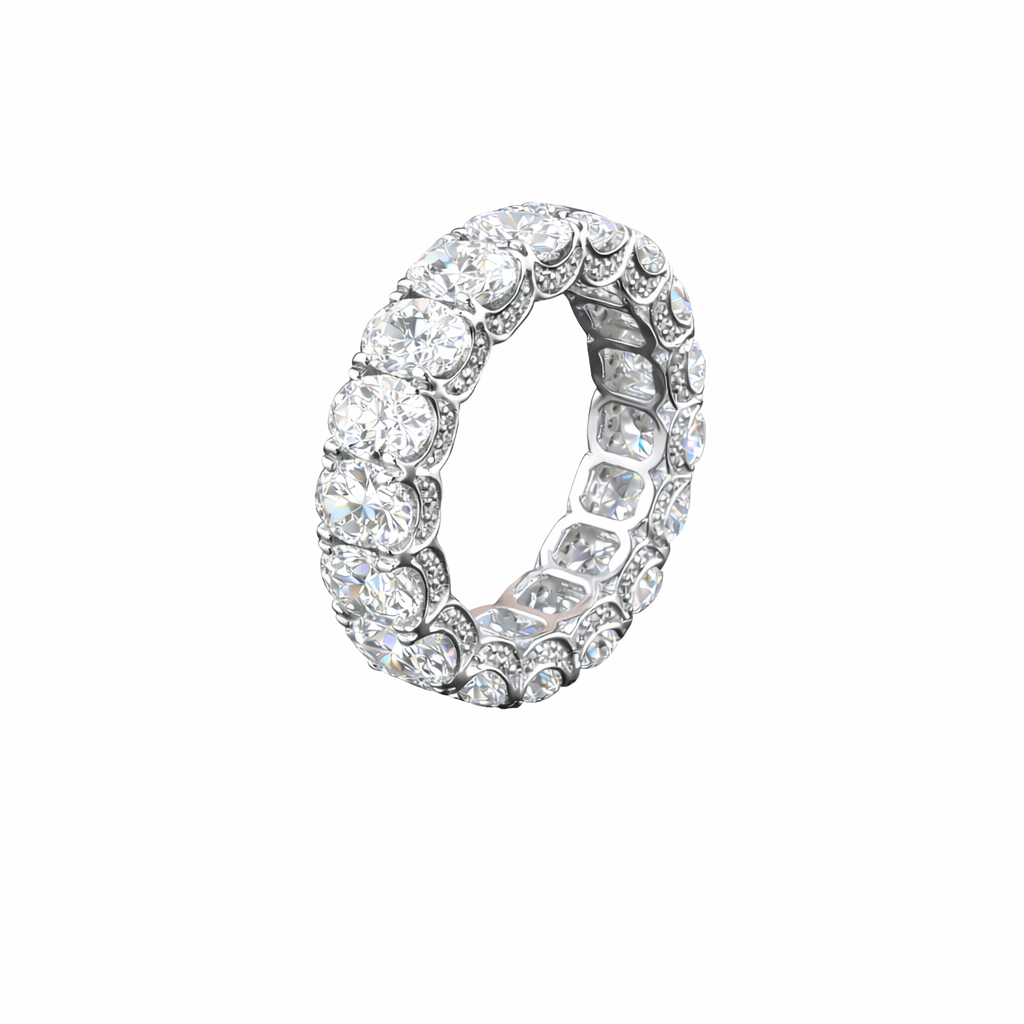 Oval Diamond Eternity
