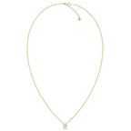Oval Diamond Pendant