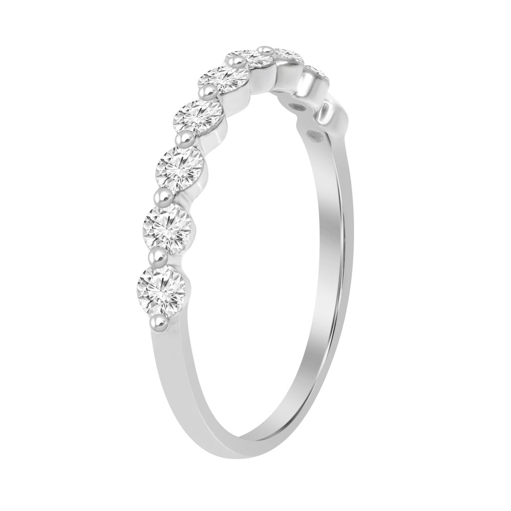 Petit Diamond Half Eternity