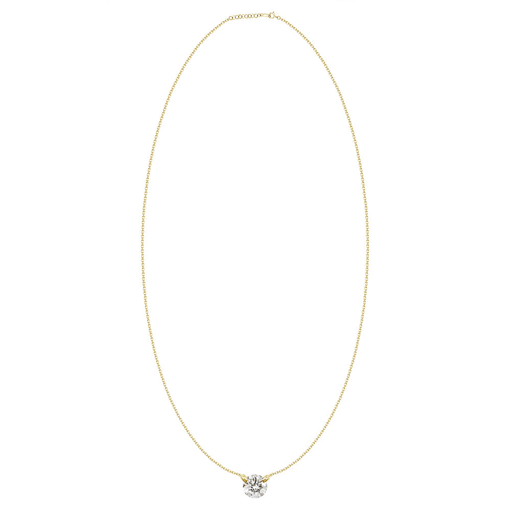 Round Diamond Pendant