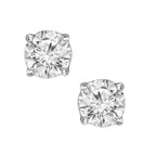 Round Solaria 4-Prong Stud