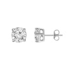 Round Solaria 4-Prong Stud