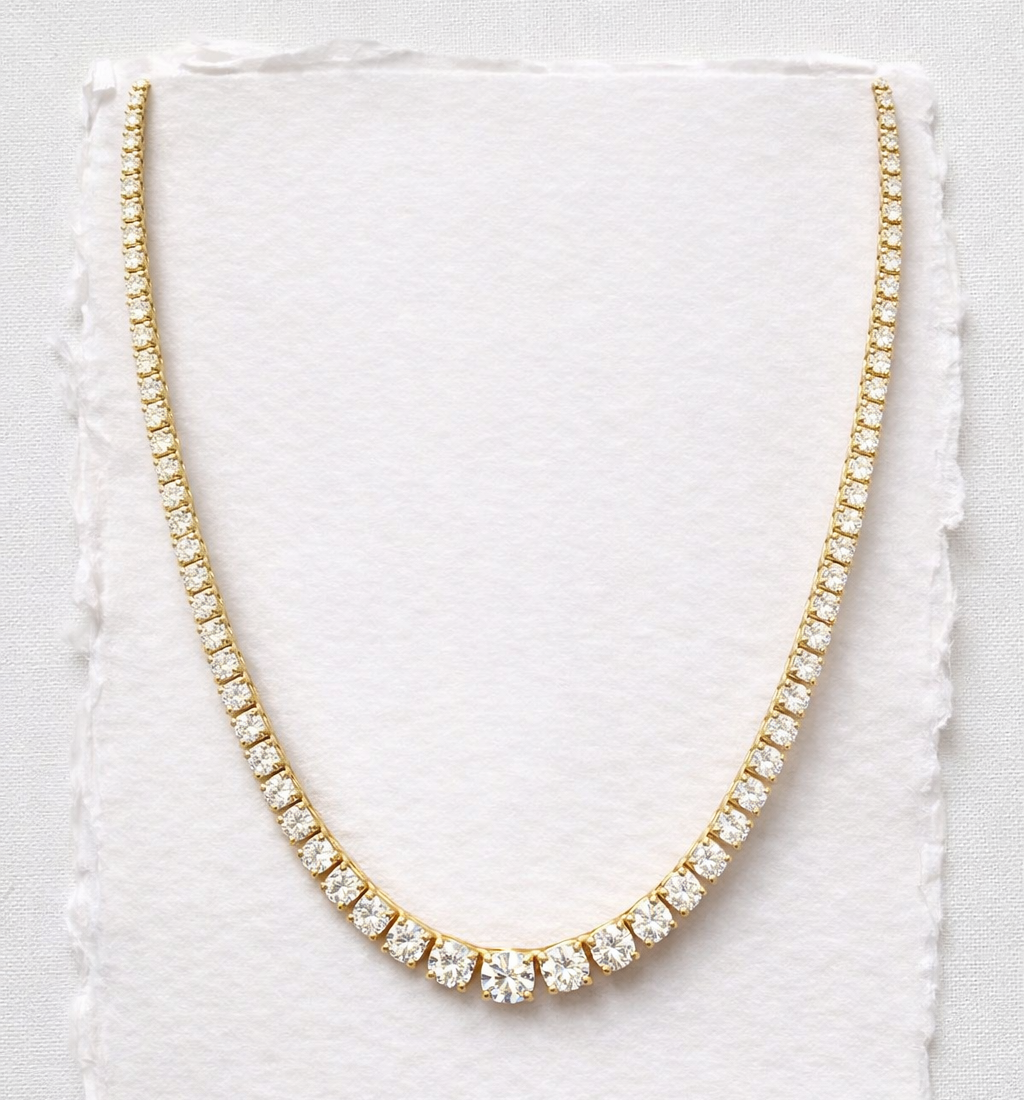 Graduated Diamond Necklace