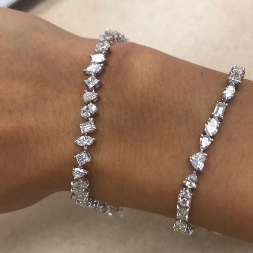 Mosaic Diamond Bracelet