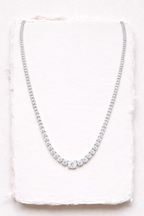 The Graduata Drop Diamond Necklace