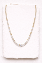 The Graduata Drop Diamond Necklace