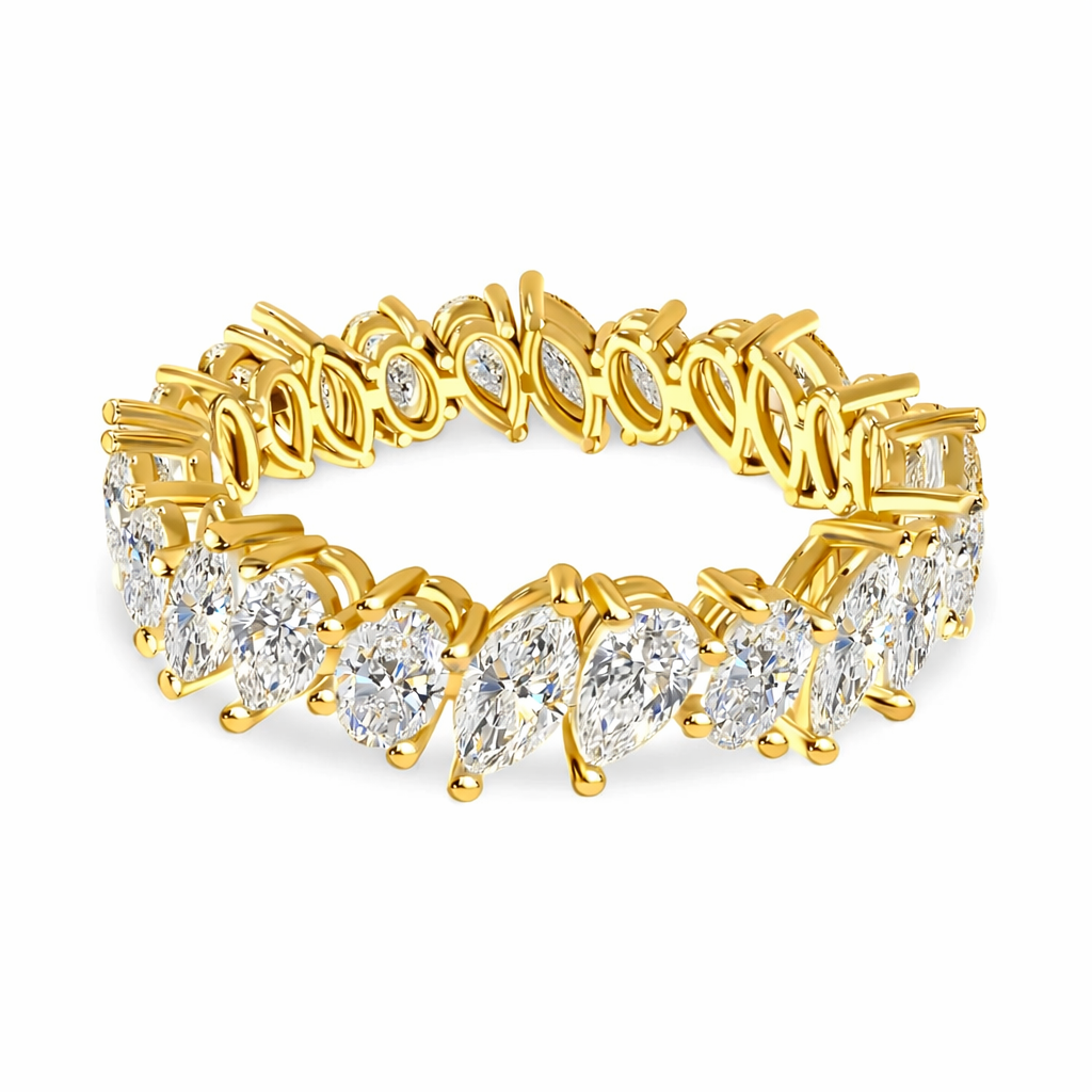 Trinity Cut Eternity Ring
