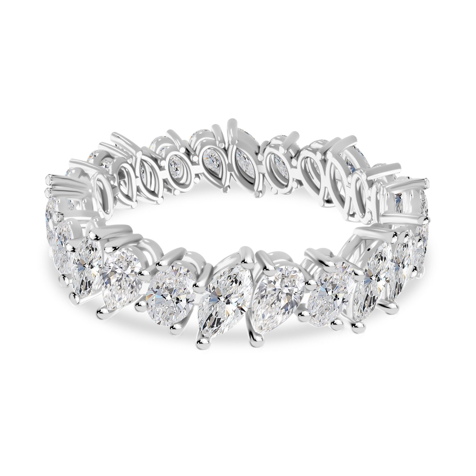 Trinity Cut Eternity Ring