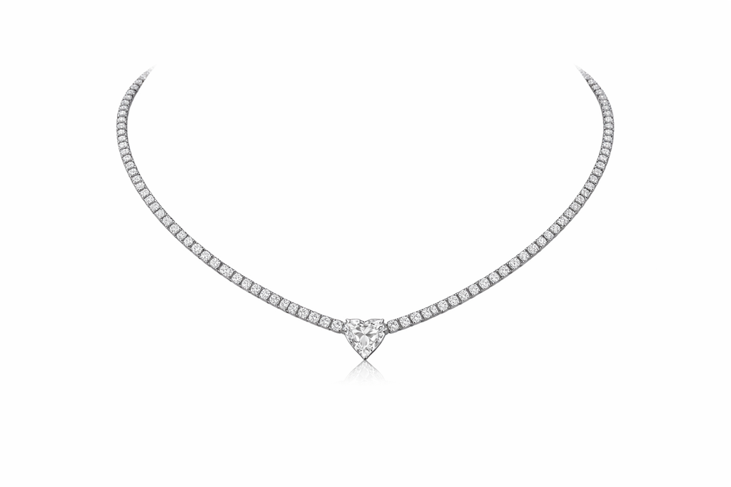 The Amora Tennis Necklace