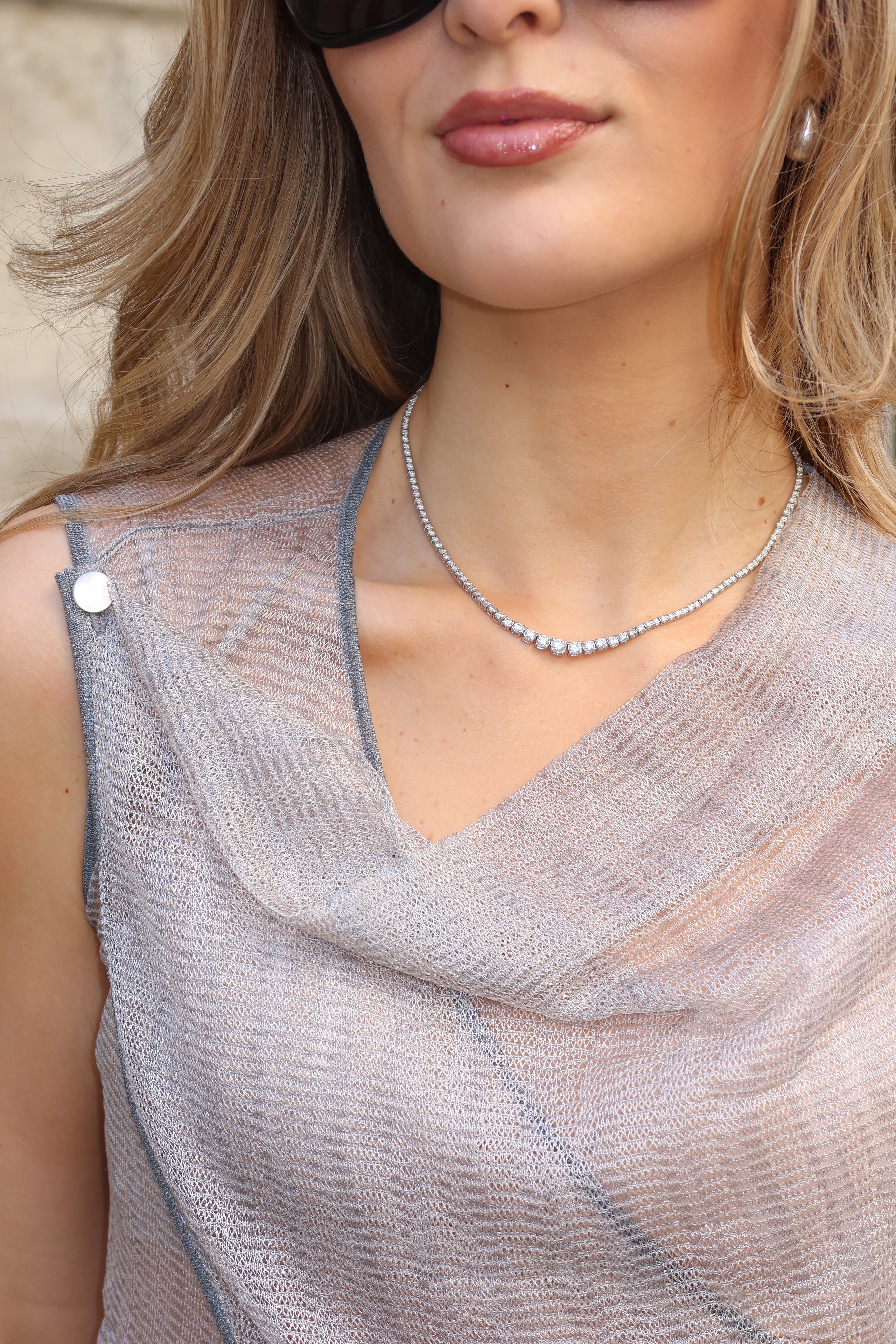 Graduated Diamond Necklace