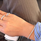Tennis Bracelet 3 Prong • 4 Carat