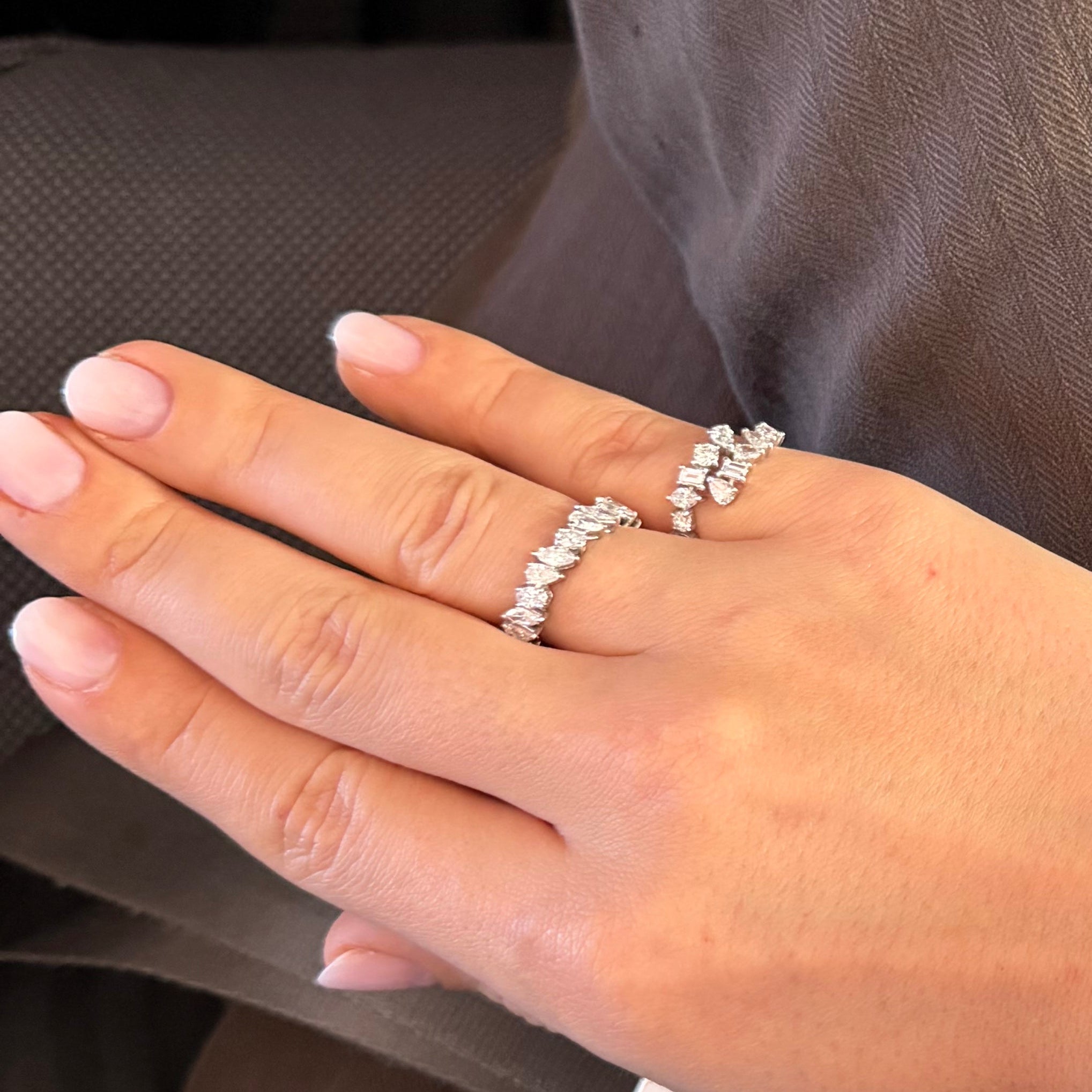 Trinity Cut Eternity Ring