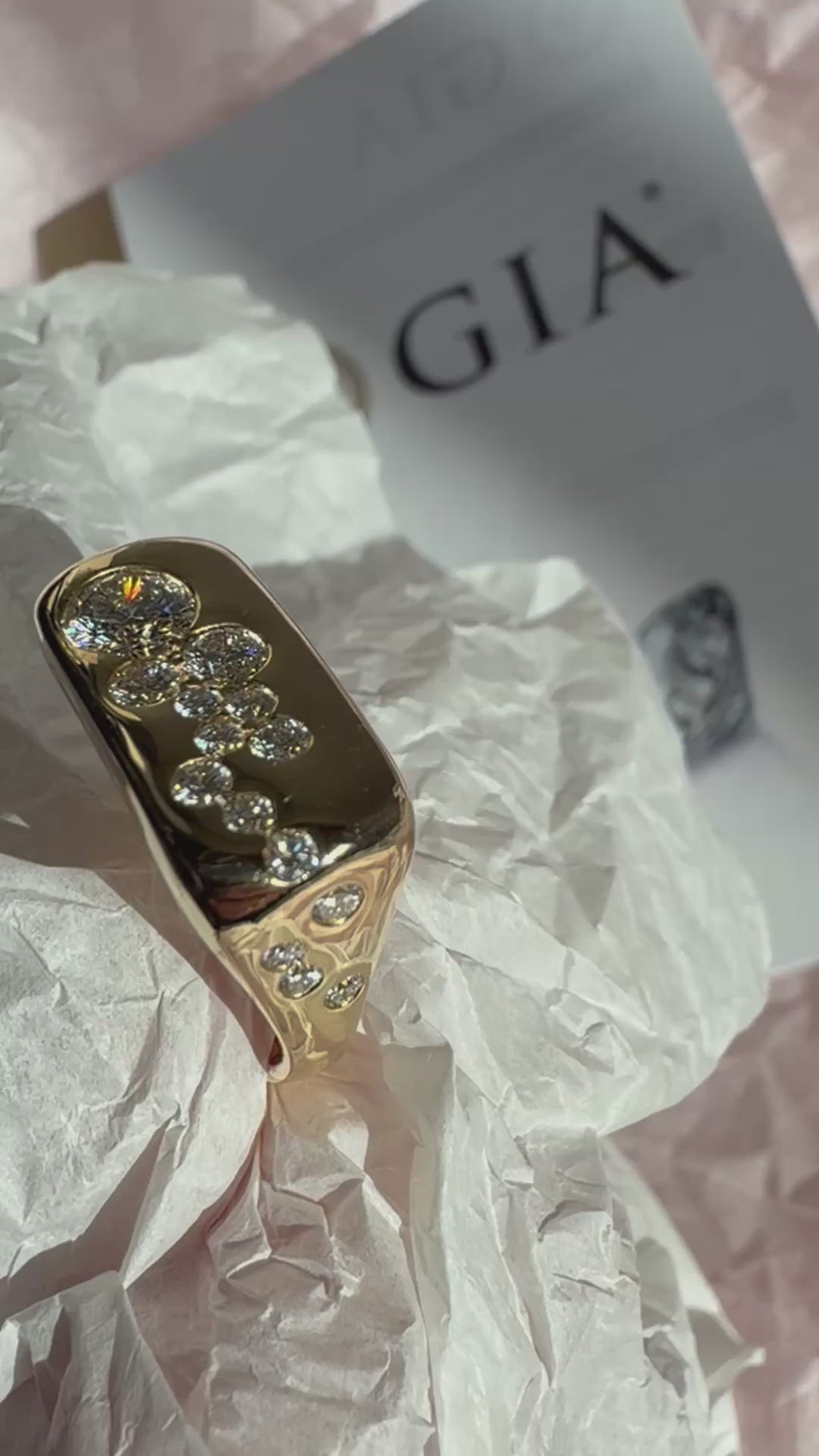 The Diamond Drop Ring