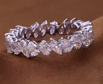 Trinity Cut Eternity Ring