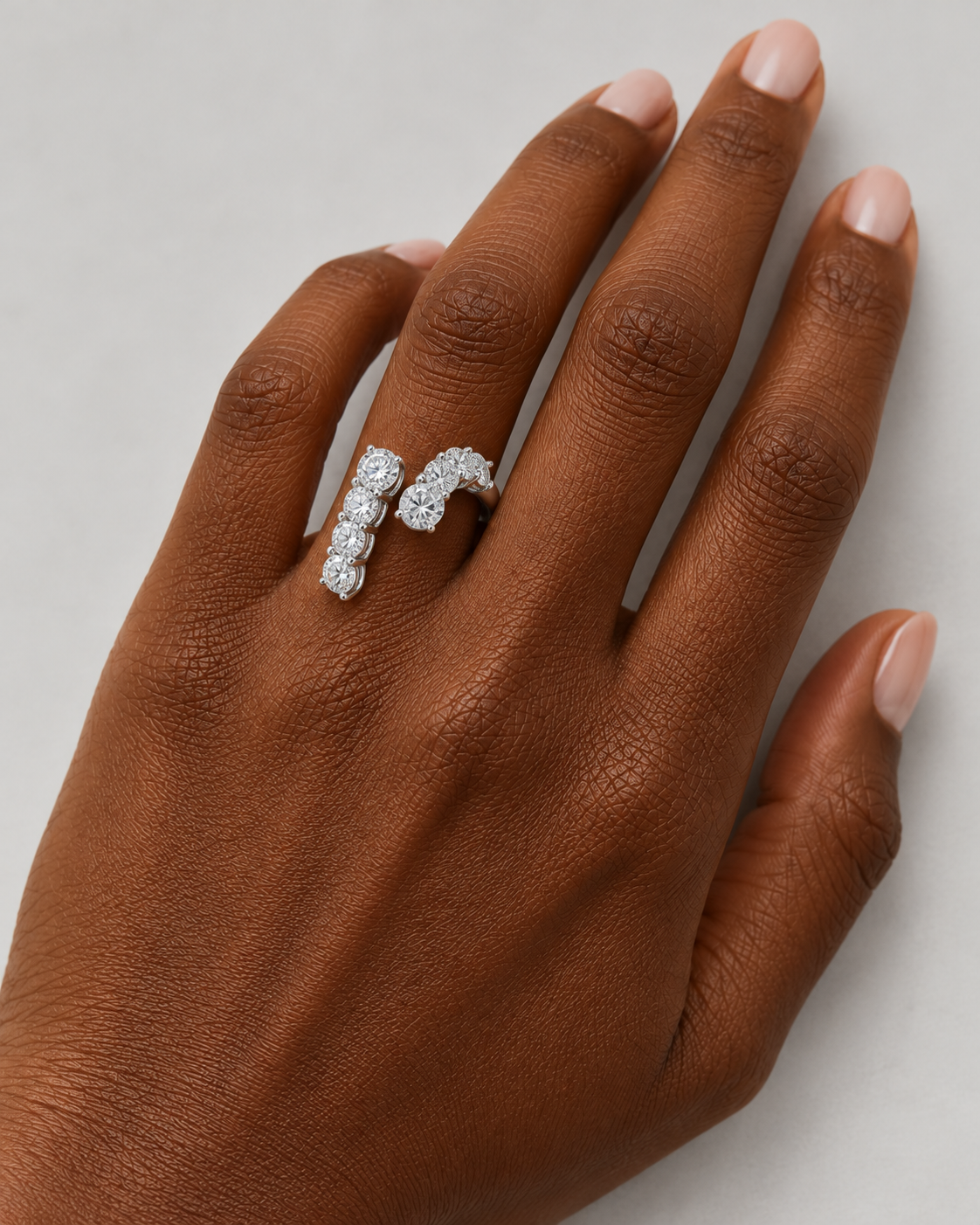 Amore Brilliance Ring by STUDIOHERSBY worn on a naturally posed hand