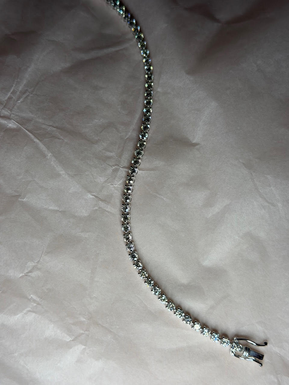 Tennis Bracelet 3 Prong • 4 Carat